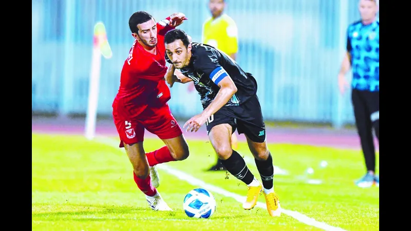 Trận đấu giữa 'Al Tadamon' và 'Al Arabi'